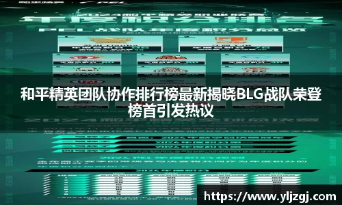 和平精英团队协作排行榜最新揭晓BLG战队荣登榜首引发热议